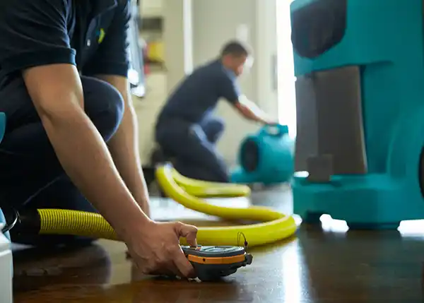 water damage restoration service Parmelee